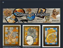 Tablet Screenshot of galleryatkingston.com